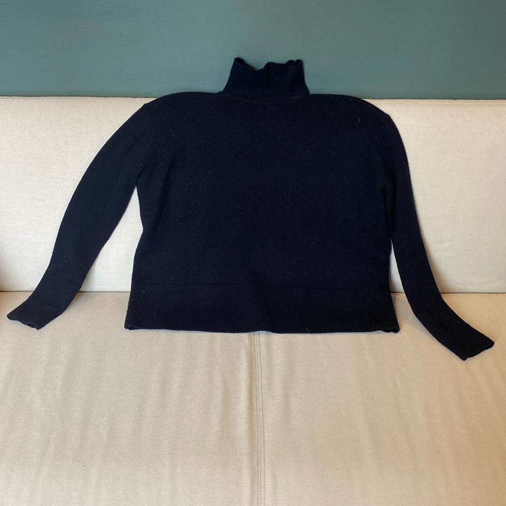 100% Cashmere Navy Everlane Sweater